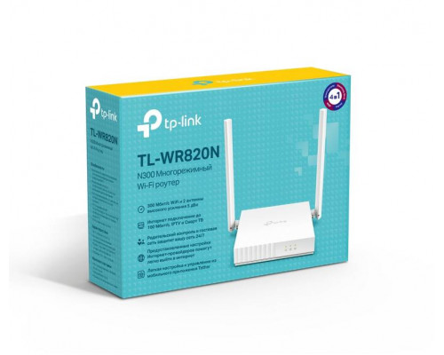 TP-LINK TL-WR820N N300 Многорежимный Wi‑Fi роутер